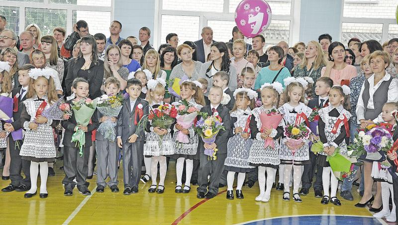 В школах района прозвенел первый звонок