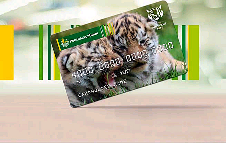 Свыше 7 тысяч клиентов  Белгородского филиала Россельхозбанка оформили карты «Амурский тигр»