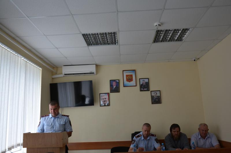 Состоялось очередное заседание общественного совета при Отделе Министерства внутренних дел Российской Федерации по Корочанскому району